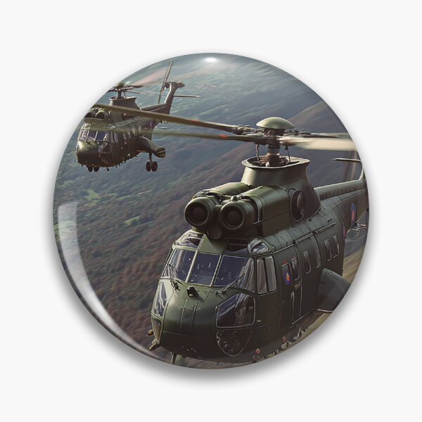 Item preview, Helicopters Over the Hills designed and sold by Skyframe Aviation.