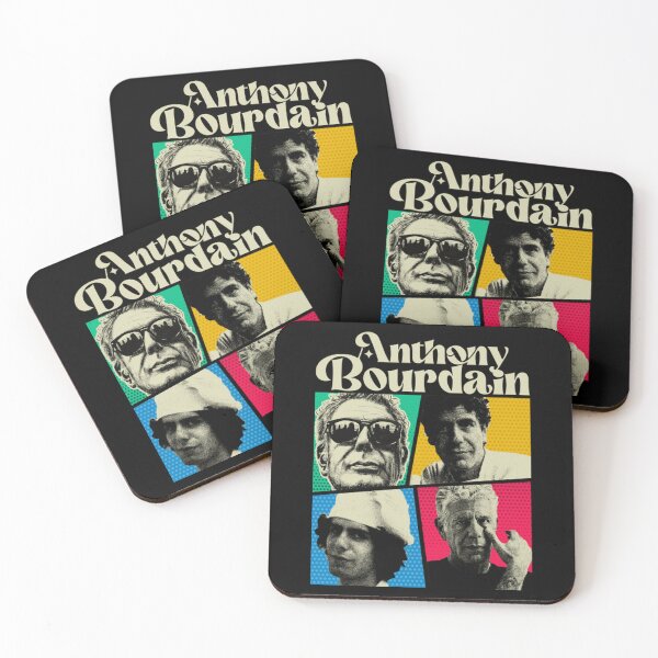Item preview, Anthony Bourdain Retro White  designed and sold by GlassWingOrgani.