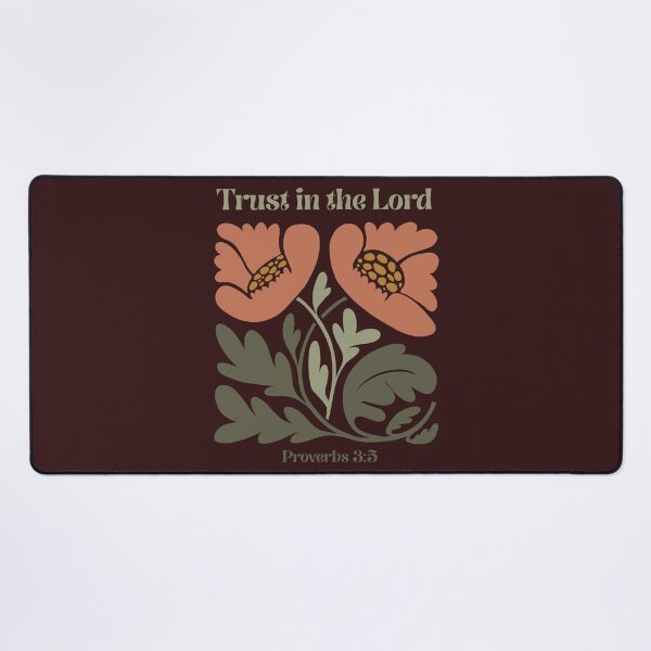 Item preview, Inspirational “Trust in the Lord” Scripture Art designed and sold by Ausra789.