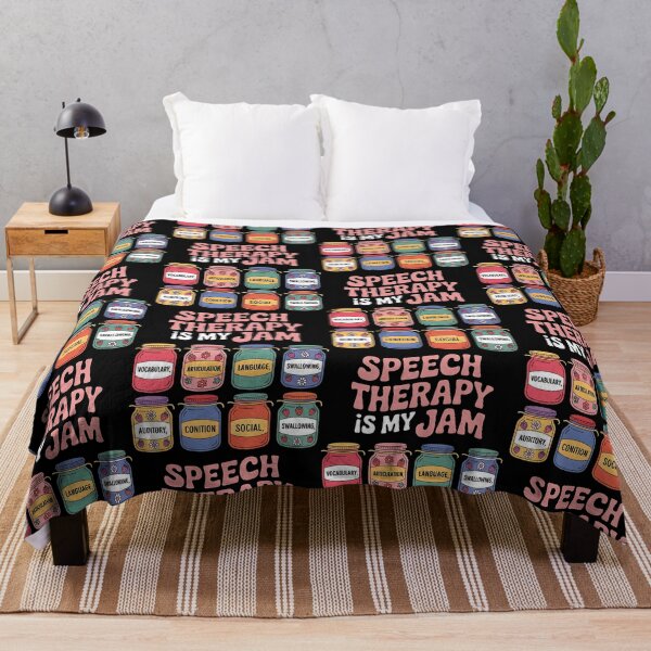 Item preview, Speech Therapy is My Jam SLP Speech Language Pathology designed and sold by BLZART.
