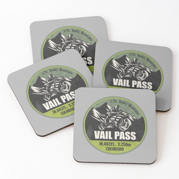 Item preview, Vail Pass Colorado Scenic Motorcycle Mountain Ride designed and sold by CynthiaGraphics.
