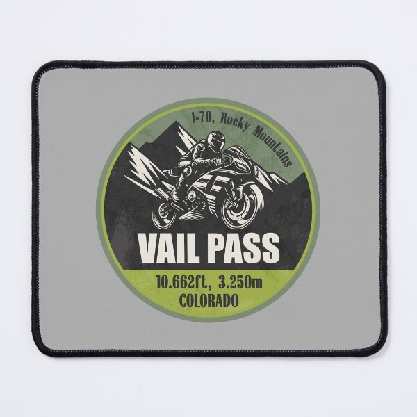 Item preview, Vail Pass Colorado Scenic Motorcycle Mountain Ride designed and sold by CynthiaGraphics.