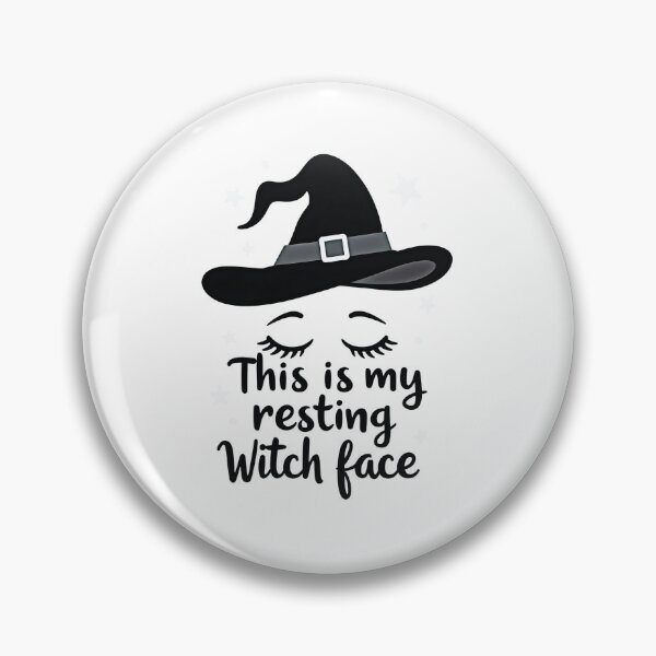 Item preview, Resting Witch Face | Funny Sarcastic Halloween designed and sold by Haji  Kamora.
