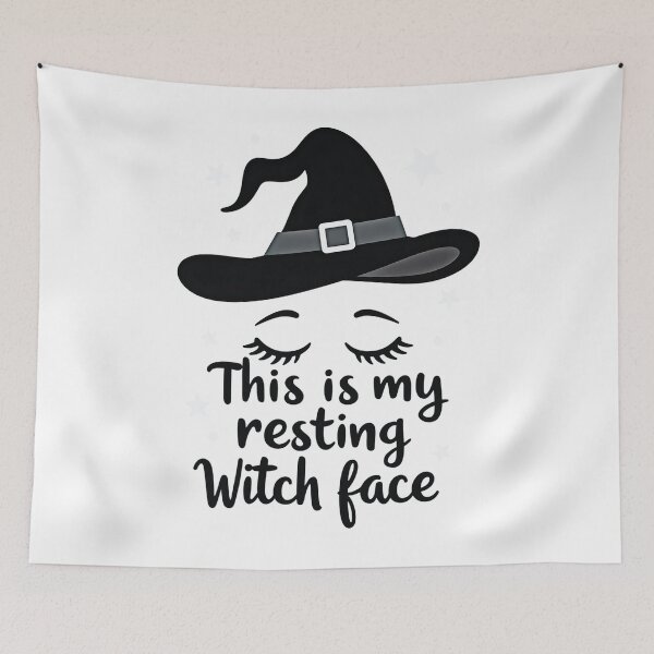 Item preview, Resting Witch Face | Funny Sarcastic Halloween designed and sold by Haji  Kamora.