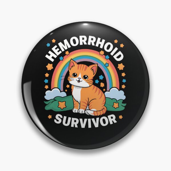 Item preview, Hemorrhoid Survivor Cat 	 - Unisex-Adults Black Small 	 	 Classic Fit Polyester 100 designed and sold by titusfacund.