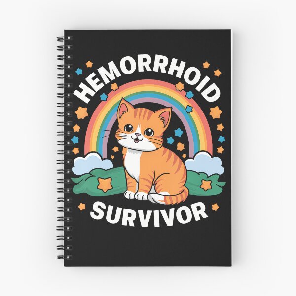 Item preview, Hemorrhoid Survivor Cat 	 - Unisex-Adults Black Small 	 	 Classic Fit Polyester 100 designed and sold by titusfacund.