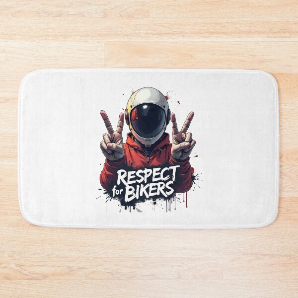 Item preview, Respect for Bikers – Motorcycle Rider Safety, Freedom & Road Respect Design designed and sold by Lineesh Kumar.