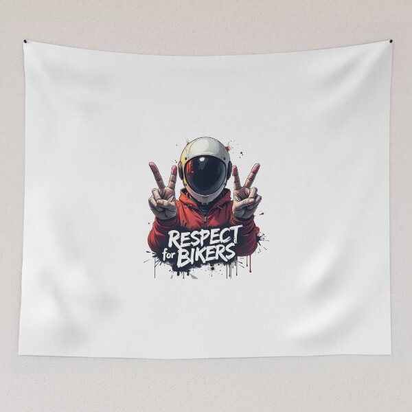 Item preview, Respect for Bikers – Motorcycle Rider Safety, Freedom & Road Respect Design designed and sold by Lineesh Kumar.