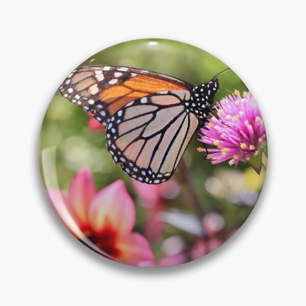 Item preview, Butterfly on Chive Plant designed and sold by BostonArcImage.