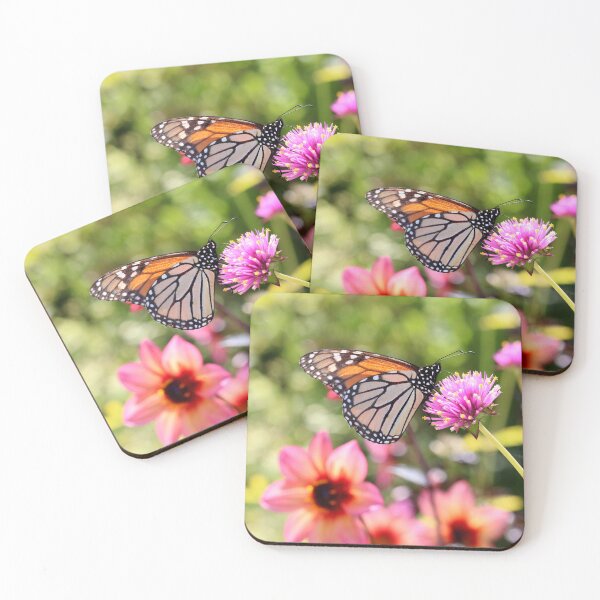 Item preview, Butterfly on Chive Plant designed and sold by BostonArcImage.