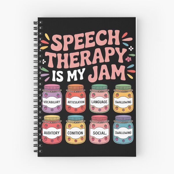 Item preview, Speech Therapy is My Jam SLP Speech Language Pathology designed and sold by BLZART.