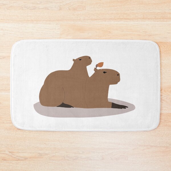 Item preview, Cute Capybara Cartoon, Funny Chill Animal Design designed and sold by Ach&Koor.