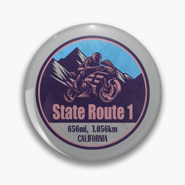 Item preview, California State Route 1 Scenic Motorcycle Ride designed and sold by CynthiaGraphics.