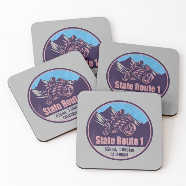 Item preview, California State Route 1 Scenic Motorcycle Ride designed and sold by CynthiaGraphics.