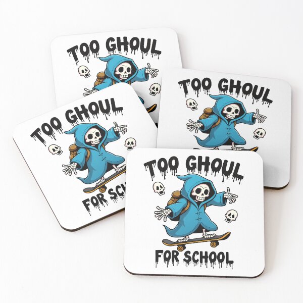 Item preview, Too Ghoul for School | Funny Cute Halloween designed and sold by Haji  Kamora.