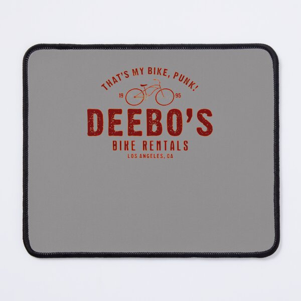 Item preview, DEEBO'S-BIKE-RENTALS-T-SHIRT-(1) designed and sold by maralynoxton.