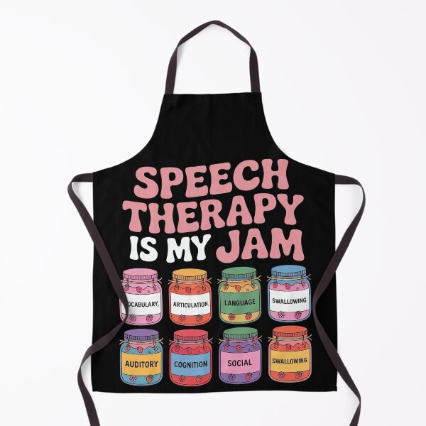Item preview, Speech Therapy is My Jam SLP Speech Language Pathology designed and sold by BLZART.