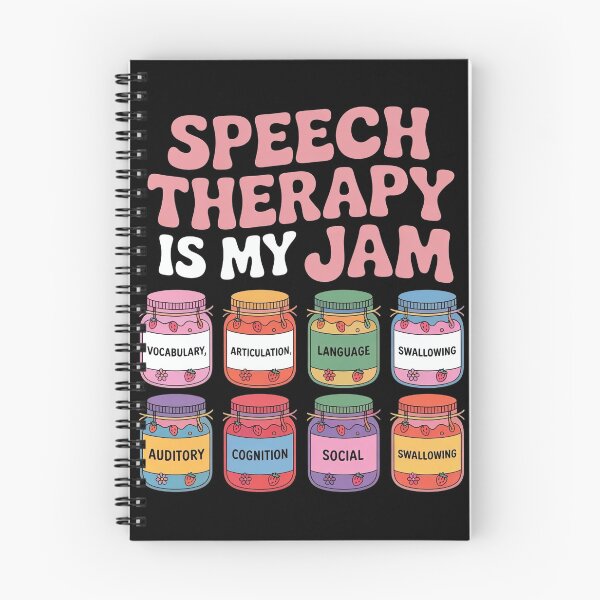 Item preview, Speech Therapy is My Jam SLP Speech Language Pathology designed and sold by BLZART.