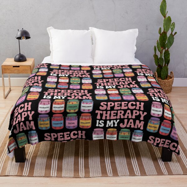 Item preview, Speech Therapy is My Jam SLP Speech Language Pathology designed and sold by BLZART.