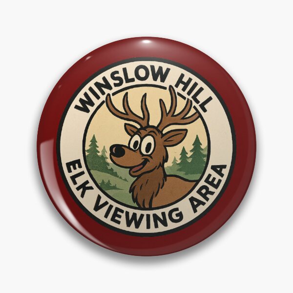 Artikelvorschau, Elchbeobachtungsgebiet Winslow Hill entworfen und verkauft von Broken Antler Designs .