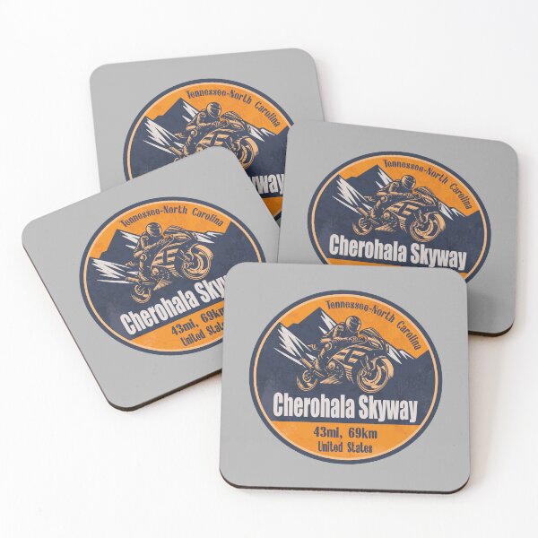 Item preview, Cherohala Skyway Scenic Motorcycle Mountain Ride designed and sold by CynthiaGraphics.