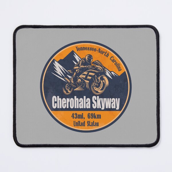 Item preview, Cherohala Skyway Scenic Motorcycle Mountain Ride designed and sold by CynthiaGraphics.