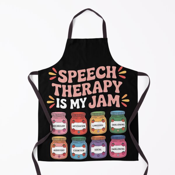 Item preview, Speech Therapy is My Jam SLP Speech Language Pathology designed and sold by BLZART.