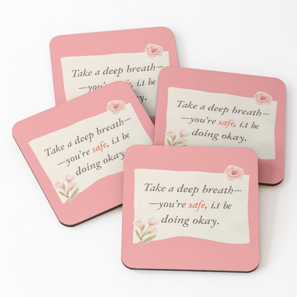 Item preview, "Take a Deep Breath – You’re Safe" designed and sold by nighttime1990.