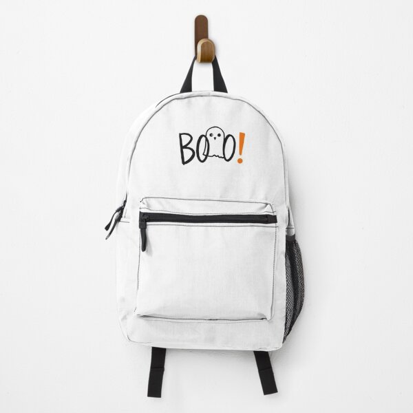 Item preview, Boo! Halloween Sticker – Minimal Hand-Drawn Spooky Text Design designed and sold by PixelVibe782.