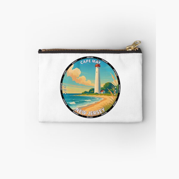 Item preview, Cape May New Jersey Vintage Travel Poster - Coastal Beach Art USA designed and sold by inkNext.