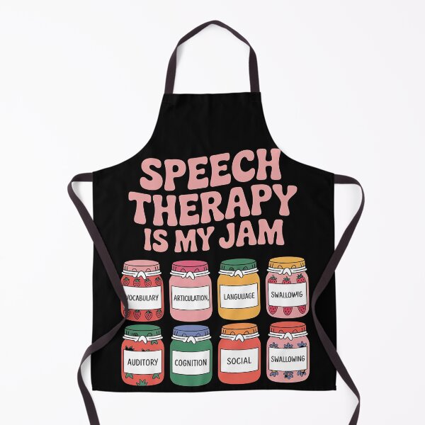 Item preview, Speech Therapy is My Jam SLP Speech Language Pathology designed and sold by BLZART.