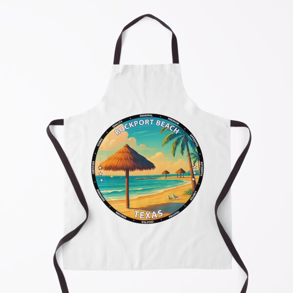Item preview, Rockport Beach Texas Vintage Travel Poster - Coastal Wall Art & Stickers USA designed and sold by inkNext.