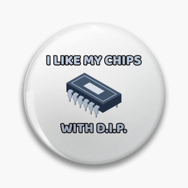 Item preview, I like my chips with D.I.P. designed and sold by WurmWeb.DesignShop.