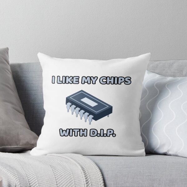 Item preview, I like my chips with D.I.P. designed and sold by WurmWeb.DesignShop.