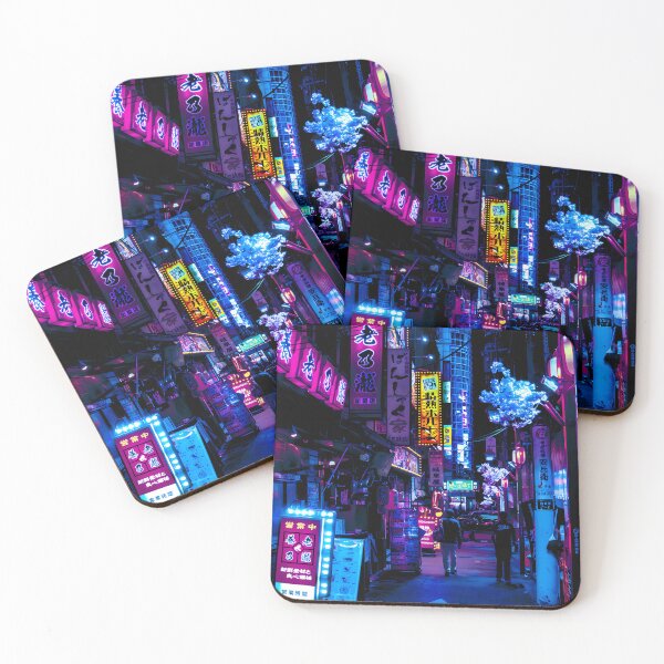 Item preview, Blue-Tokyo-Alleys designed and sold by PeterBuchholz.