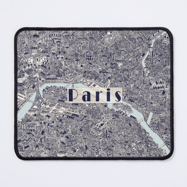 Item preview, Paris city map designed and sold by oliver polanski.