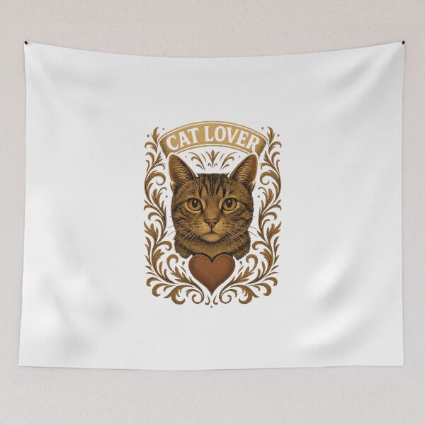 Item preview, Cat Lover versión 2 designed and sold by Red White & WG.