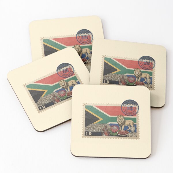 Item preview, Vintage Stamp Celebrating South African Culture designed and sold by KhAIa Reeve Art Studio.