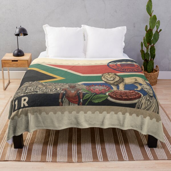Item preview, Vintage Stamp Celebrating South African Culture designed and sold by CiprianBt.