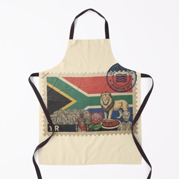 Item preview, Vintage Stamp Celebrating South African Culture designed and sold by KhAIa Reeve Art Studio.