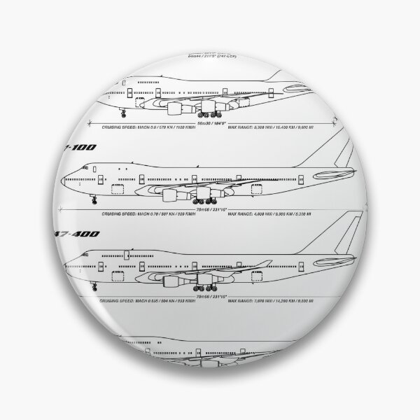 Item preview, Boeing-747-Family-Blueprint-(White) designed and sold by PeterBuchholz.