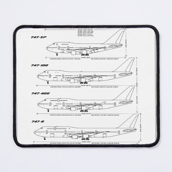 Item preview, Boeing-747-Family-Blueprint-(White) designed and sold by PeterBuchholz.