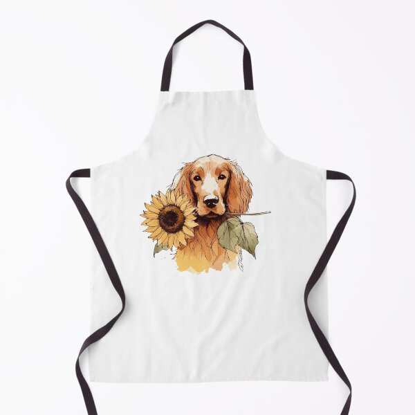 Item preview, Sunflower Dog - Irish Setter designed and sold by ZogDog Pro.