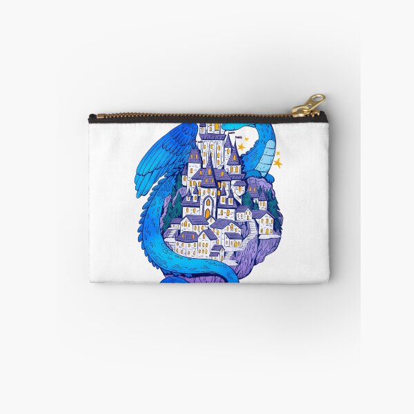 Item preview, Blue-Dragon-Guarding-His-Castle designed and sold by GabyBergmann.