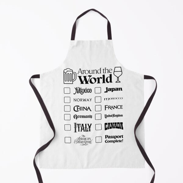 Item preview, Epcot Drink Around the World (Black Text T-Shirt designed and sold by AntwanAberna.