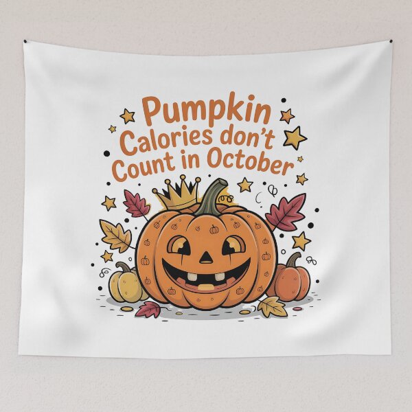 Item preview, Pumpkin Calories Don’t Count | Funny Fall Halloween designed and sold by Haji  Kamora.