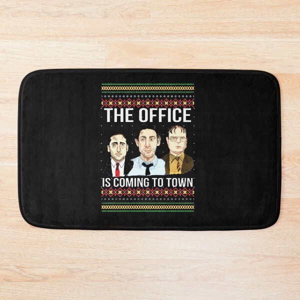 Item preview, The Offfce is Coming to Town Michael Scott Jim Halpert Dwight Schrute Ugly  designed and sold by ScottStewart20.