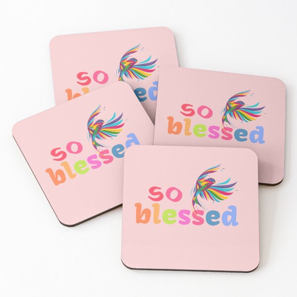 Item preview, So Blessed Multicolor Design designed and sold by Vibezo.