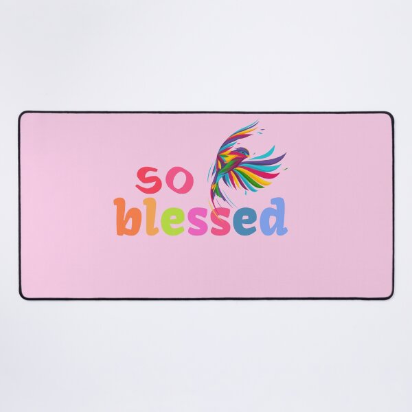 Item preview, So Blessed Multicolor Design designed and sold by Vibezo.