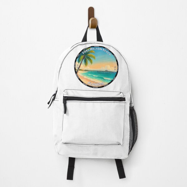 Item preview, Fort Walton Beach Florida - Emerald Coast Travel Poster USA designed and sold by inkNext.